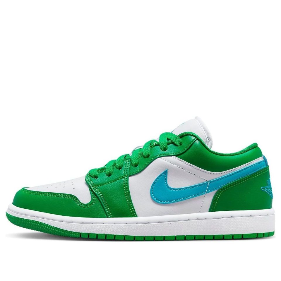 Air Jordan 1 Low "Lucky Green Aquatone"