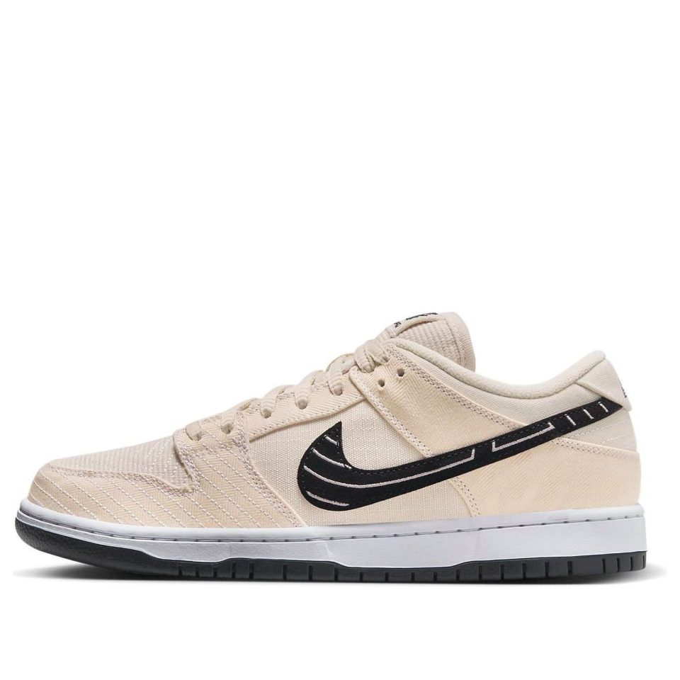 Nike SB Dunk Low "Albino & Preto – Pearl White"