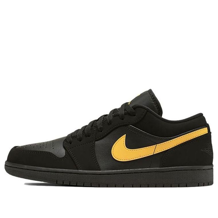 Air Jordan 1 Low "Black University Gold"