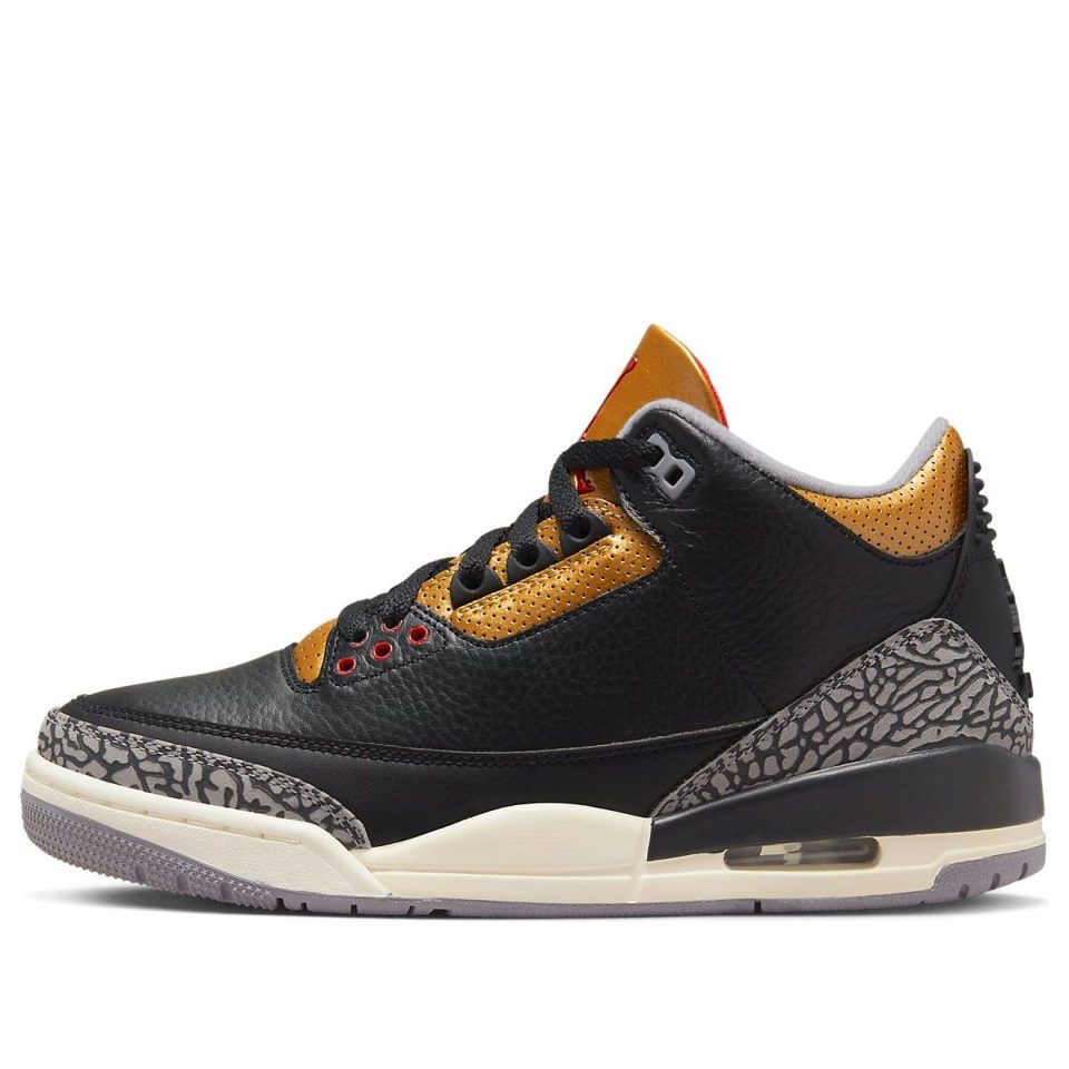 Air Jordan 3 Retro "Black Gold"
