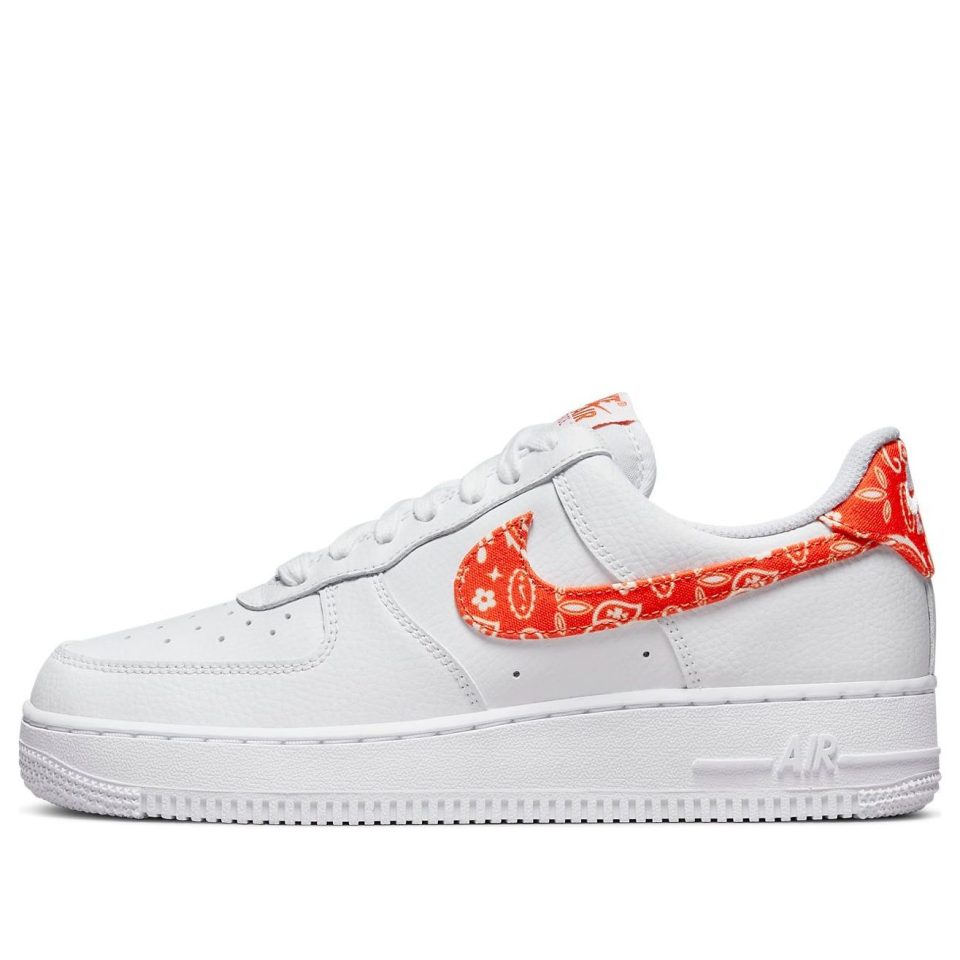 Nike Air Force 1 "07 "Rush Orange Paisley"