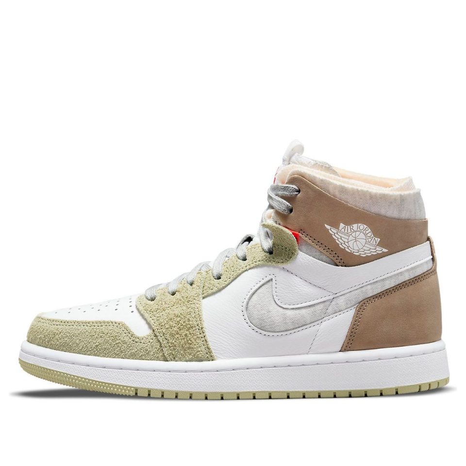 Air Jordan 1 High Zoom Comfort "Olive Aura"