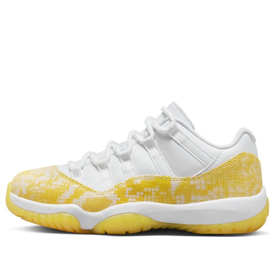 Air Jordan 11 Retro Low "Yellow Snakeskin"