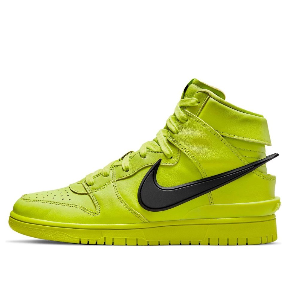Nike x AMBUSH Dunk High "Flash Lime"
