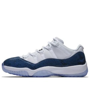 Air Jordan 11 Retro Low “Navy Snakeskin”