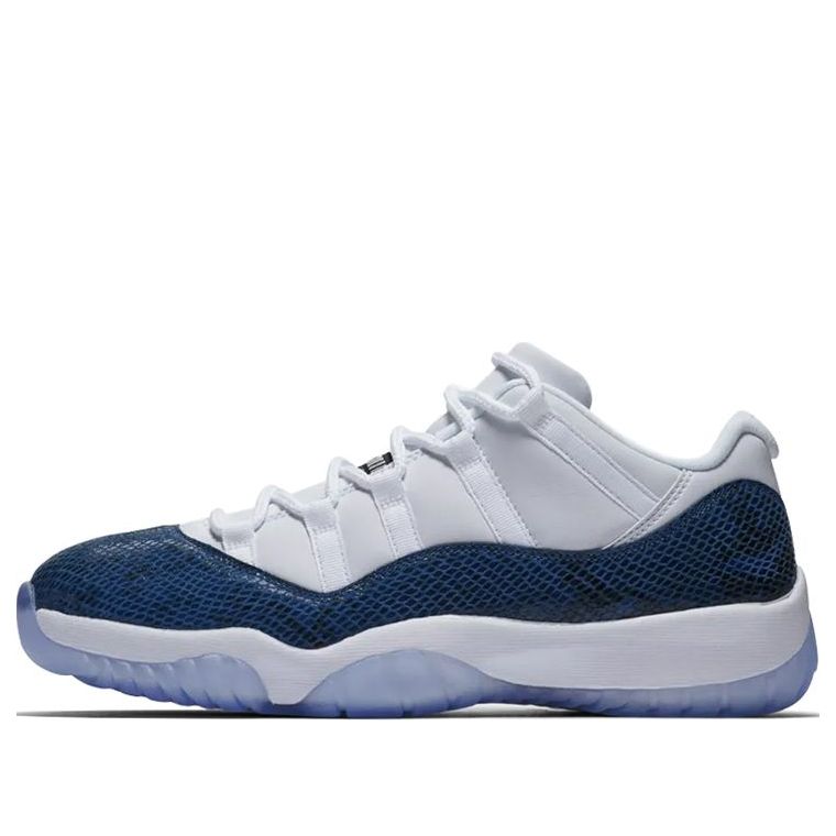 Air Jordan 11 Retro Low "Navy Snakeskin"