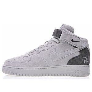 Nike x Reigning Champ Air Force 1 Mid “Grey Black”
