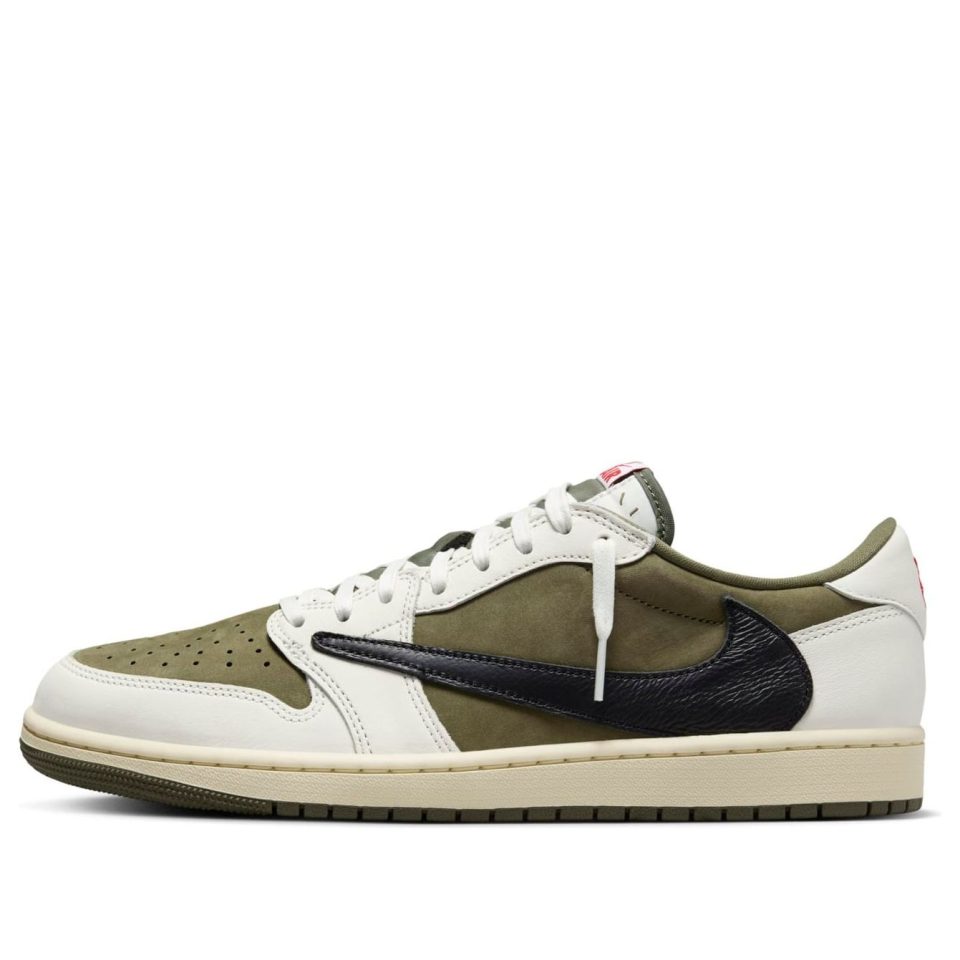 Air Jordan 1 Retro Low OG SP x Travis Scott "Medium Olive"