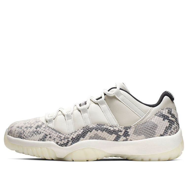 Air Jordan 11 Retro Low "Light Bone Snakeskin"