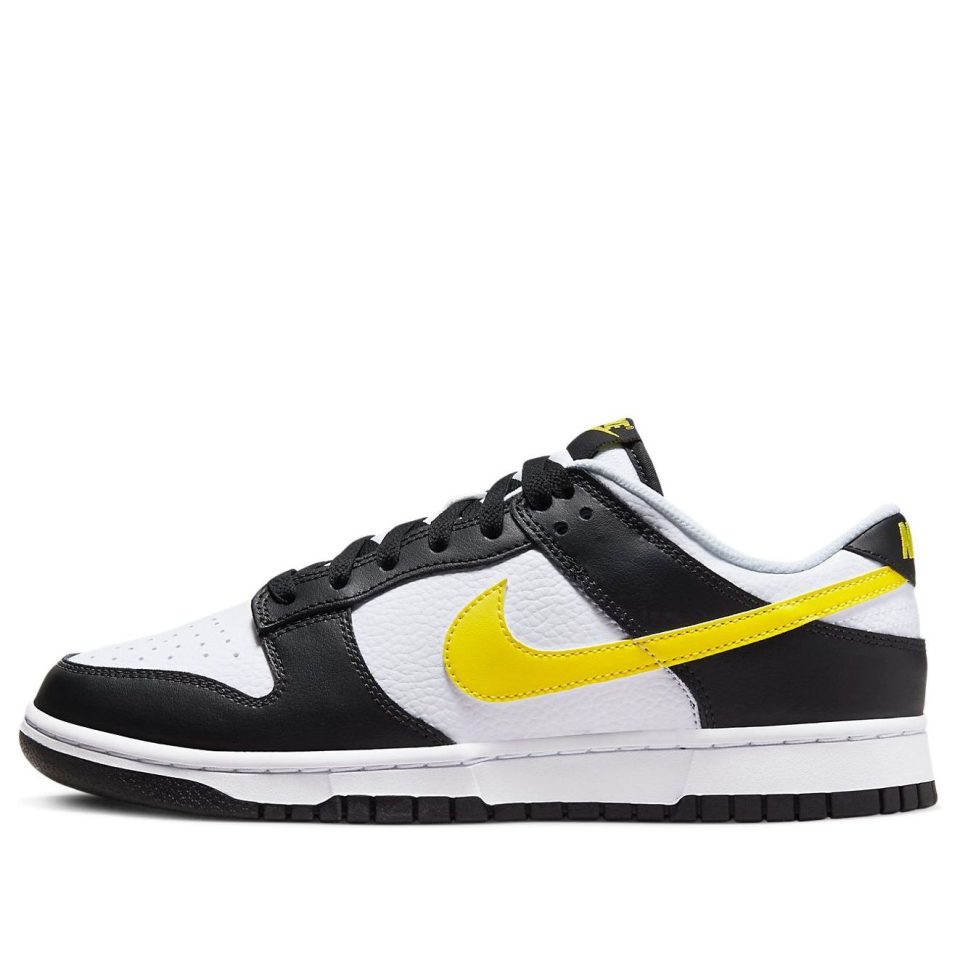 Nike Dunk Low "Black Opti Yellow"