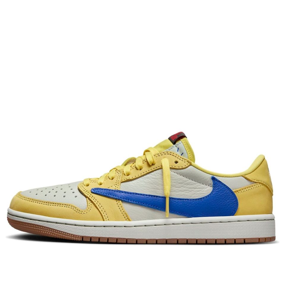 Air Jordan 1 Retro Low OG SP x Travis Scott "Canary"