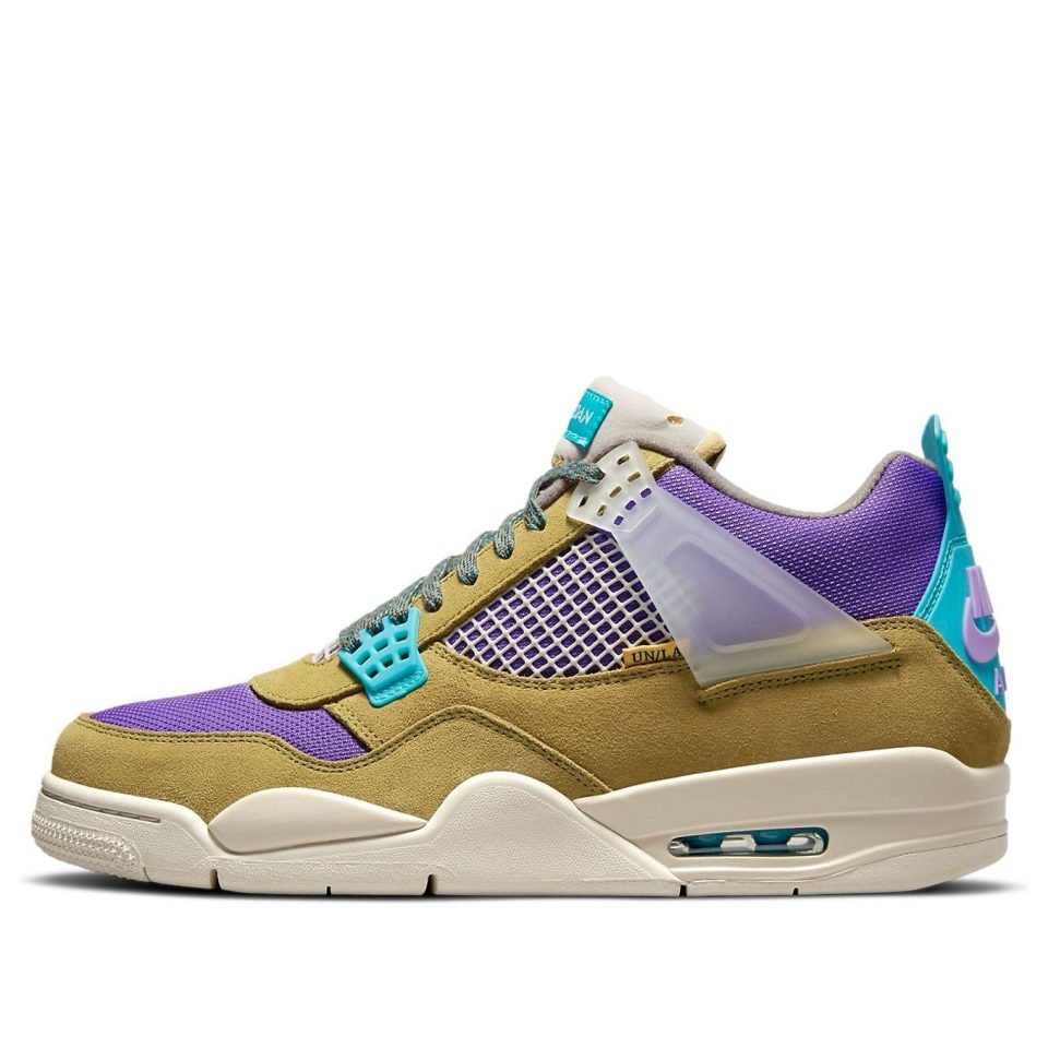 Air Jordan 4 Retro x Union LA "Desert Moss"