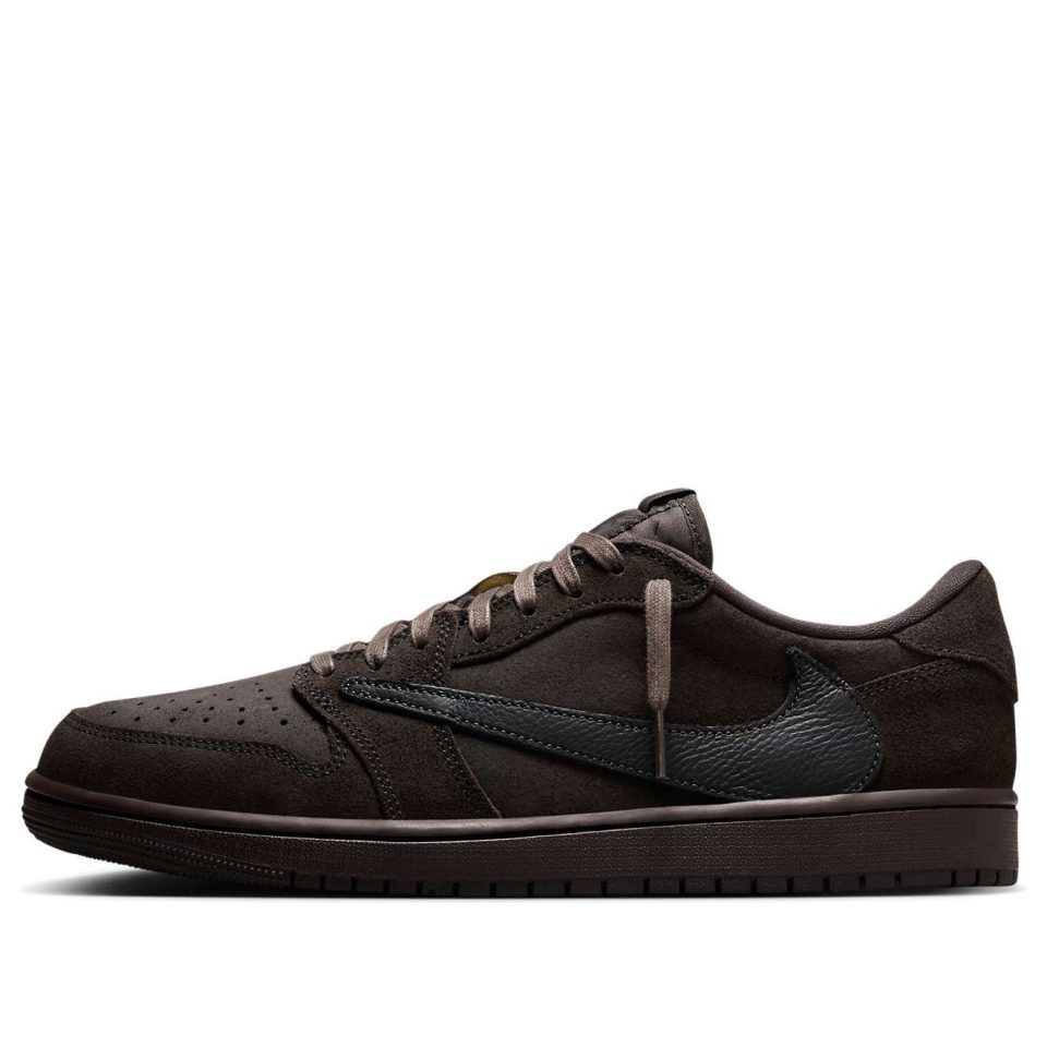 Air Jordan 1 Retro Low OG SP x Travis Scott "Velvet Brown"
