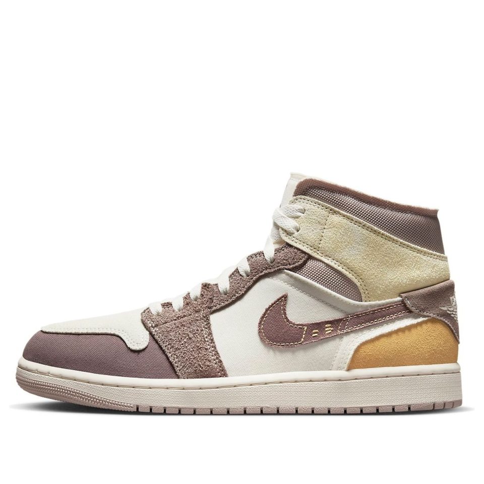 Air Jordan 1 Mid SE Craft "Inside Out – Taupe Haze"
