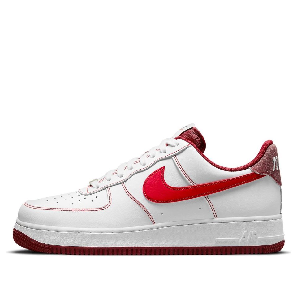 Nike Air Force 1 "07 "White University Red"