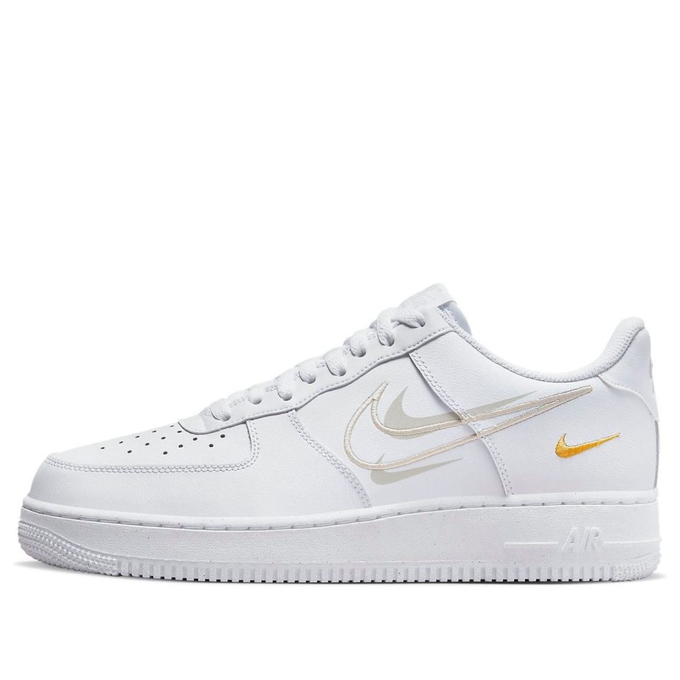 Nike Air Force 1 "07 "Multi Swoosh – White Solar Flare"