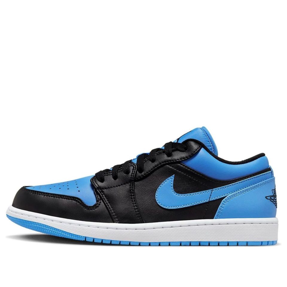 Air Jordan 1 Low "Black University Blue"