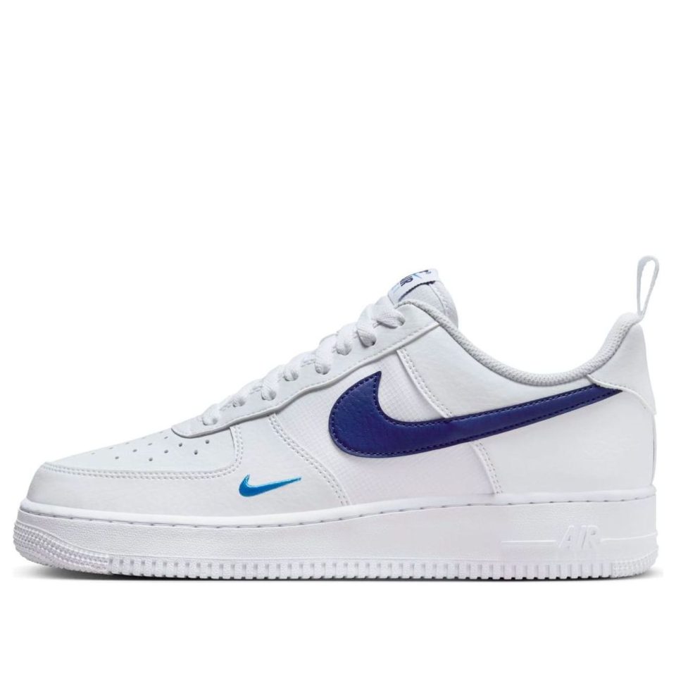 Nike Air Force 1 "07 "White Deep Royal Blue"