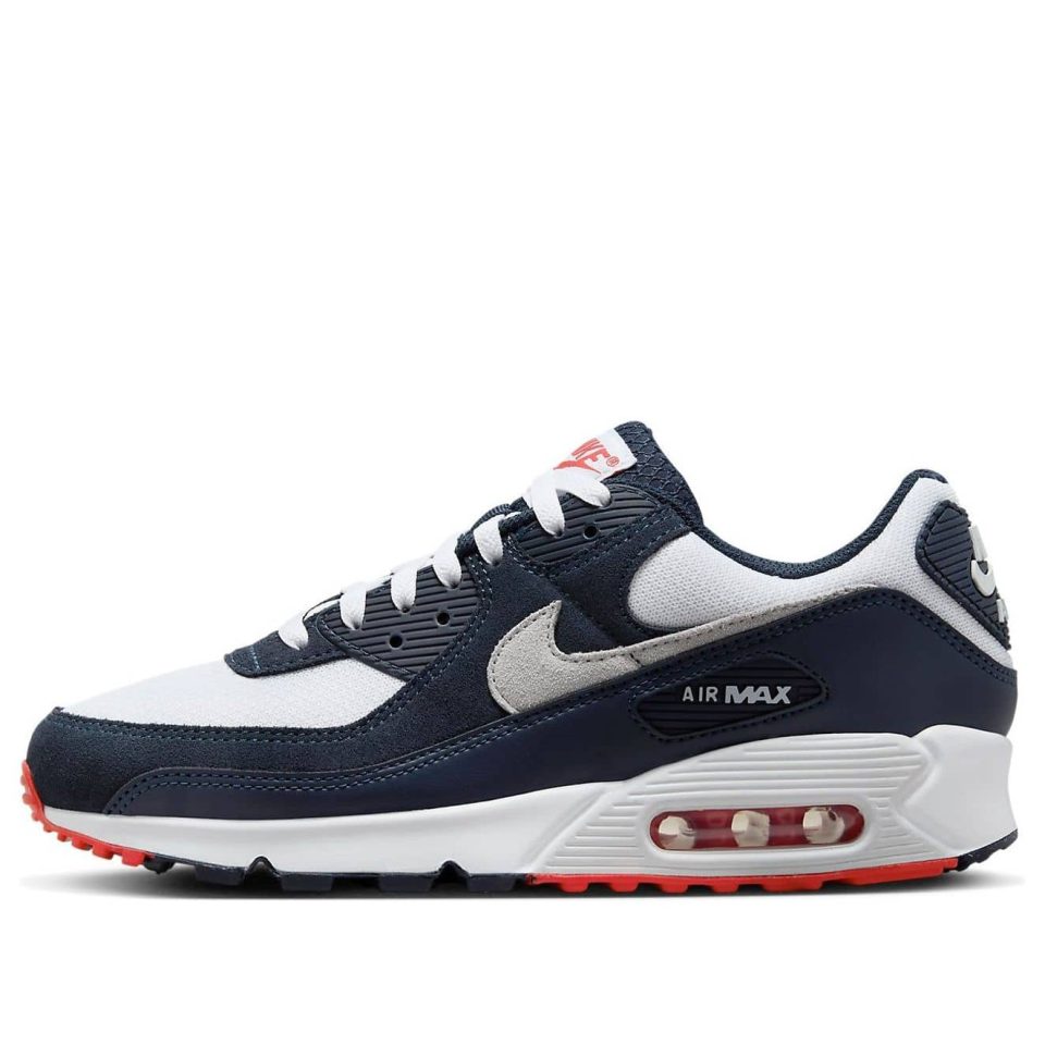 Nike Air Max 90 "Navy Crimson"