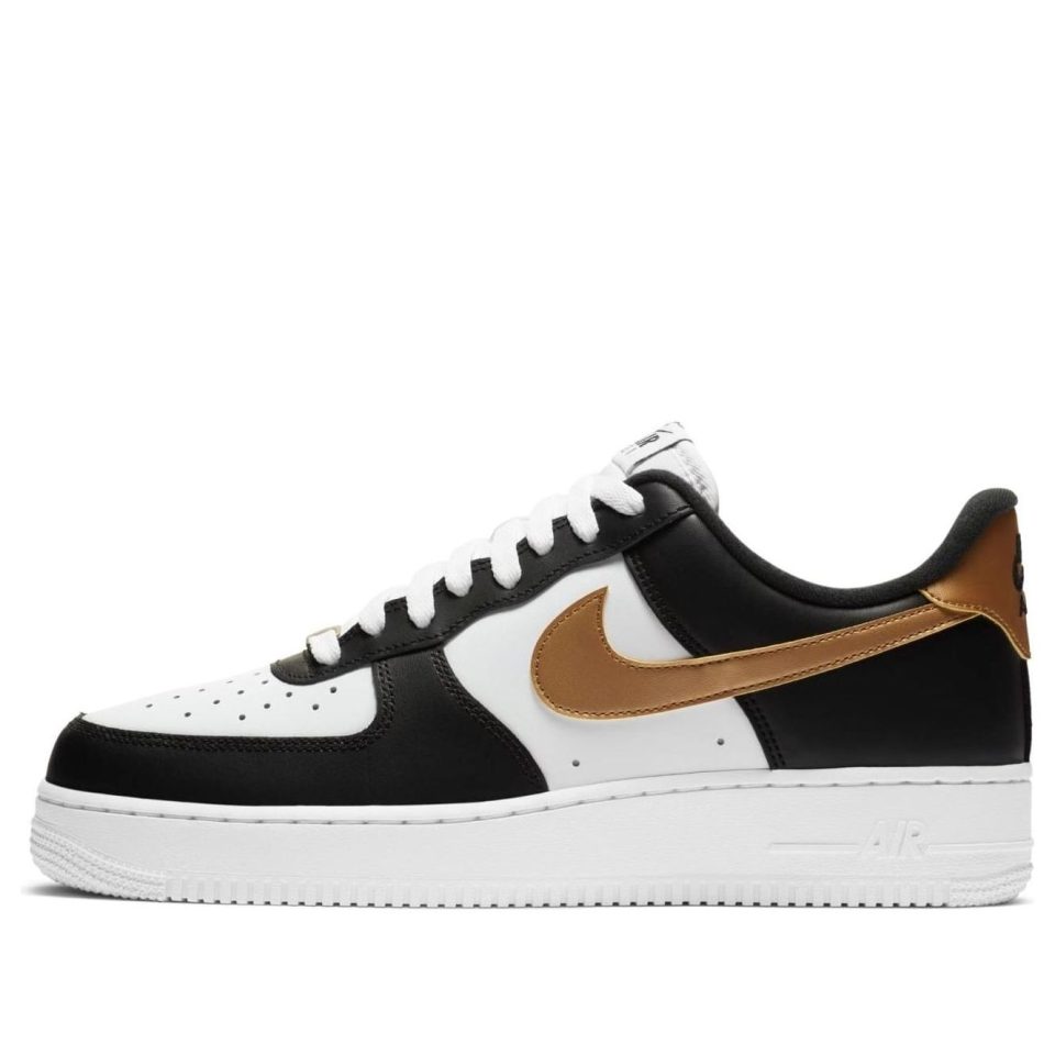 Nike Air Force 1 "07 "Black Gold"