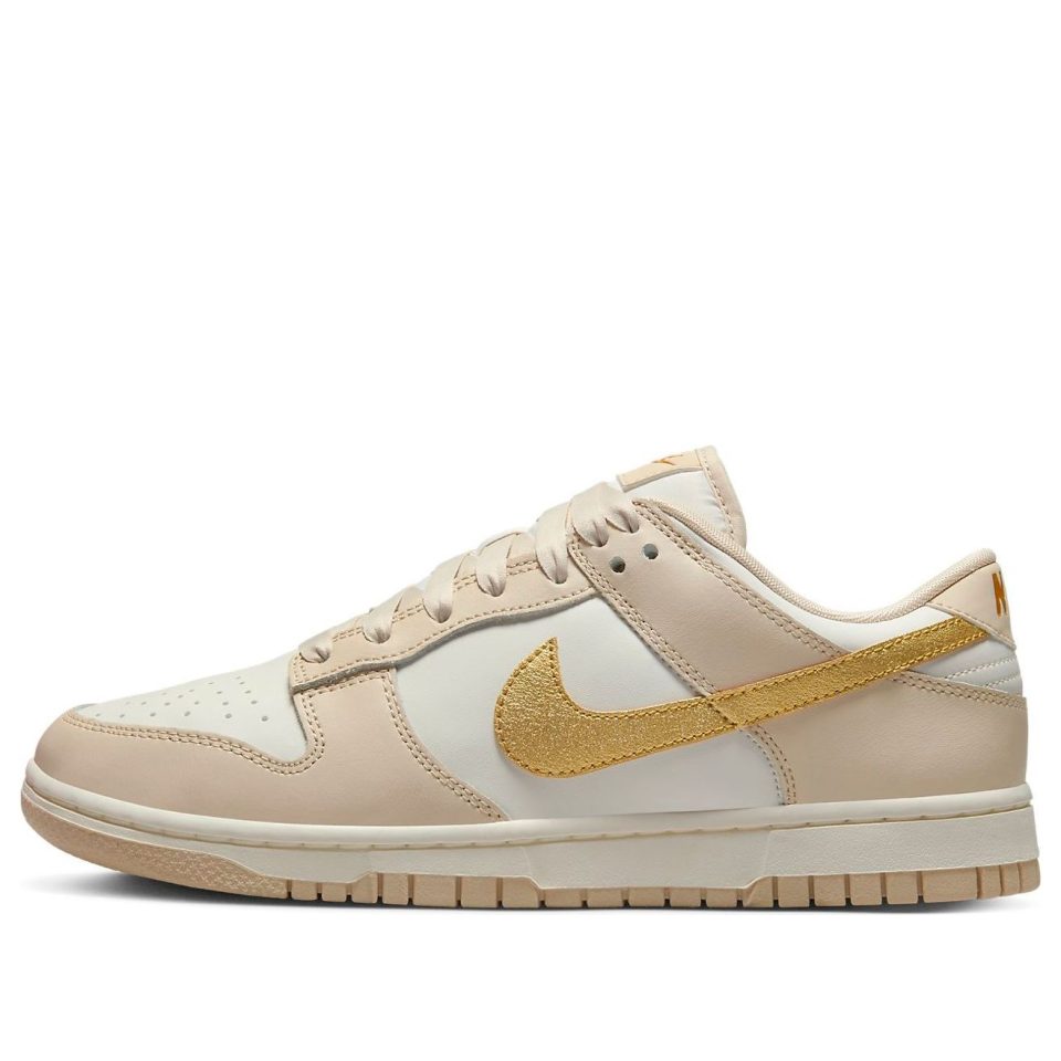 Nike Dunk Low "Gold Swoosh"