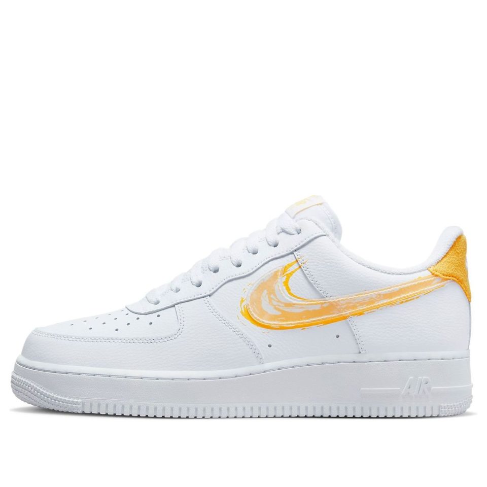 Nike Air Force 1 "07 "Brushstroke – White Solar Flare"