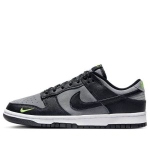 Nike Dunk Low “Black Grey Green Strike”