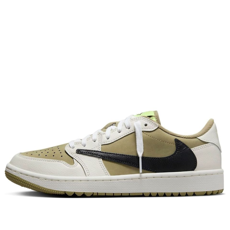 Air Jordan 1 Low Golf x Travis Scott "Neutral Olive"