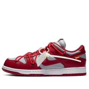 Nike x Off-White Dunk Low “University Red”